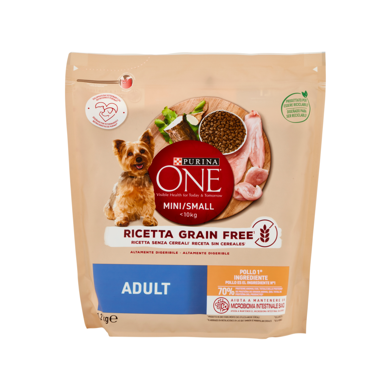 Purina One Mini Grain Gr 1200 – Ambrogio Food