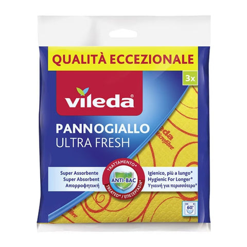 Vileda Panno Giallo Multiuso X3