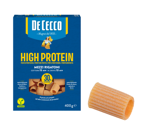 De Cecco Protein Mezzi Rigatoni