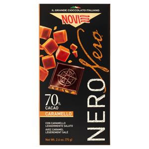 Nero Nero Tavoletta Al Caramello 70% Gr.75
