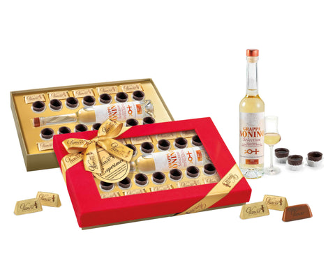 Vanoir Confezione Cioccolato+Grappa Nonino Gr 268+100 Ml
