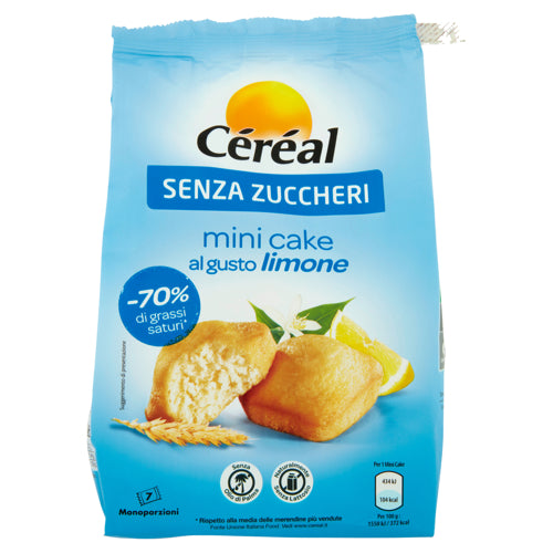 Cereal Mini Cake Limon Gr 196