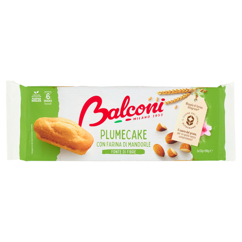 Balconi Plumecake Con Farina Di Mandorle Gr.198