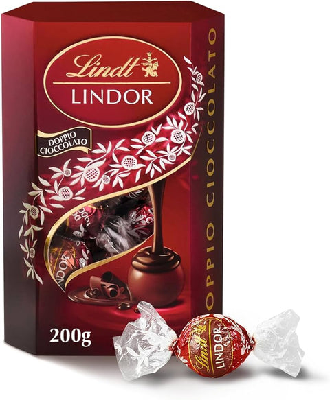Lindor Cornet Lindor Doppio Cioccolato Gr 200