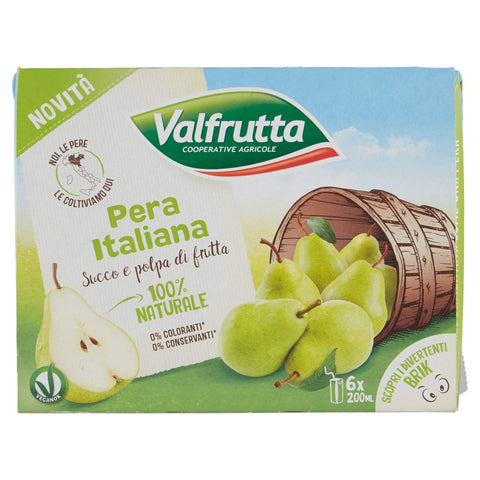Valfrutta Pear Pulp GR 200