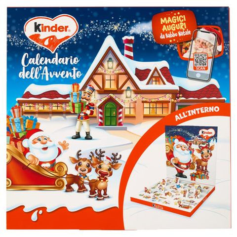 Natale Kinder Calendario dell'Avvento 24 pezzi 123 g