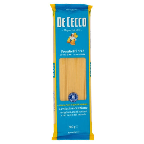 De Cecco Spaghetti N.12 Gr 500