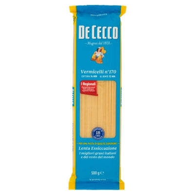 De Cecco Vermicelli N.170 Gr 500