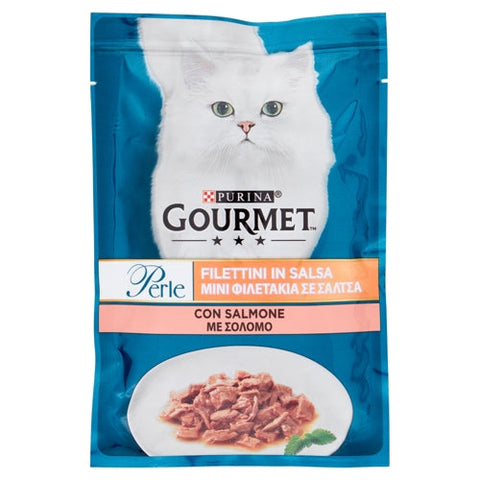 Gourmet Perle Salmone Gr 85