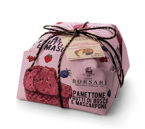 Panettone Frutti Di Bosco E Mascarpone 1000G
