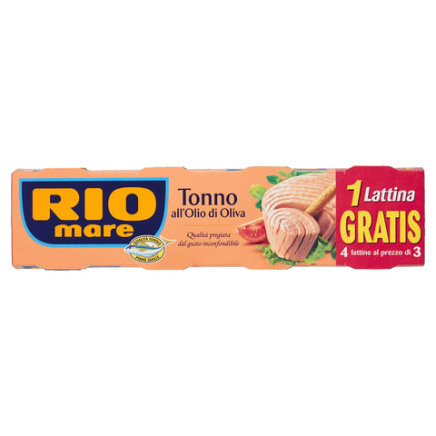Rio Mare Tonno In Olio Di Oliva Gr 80X4
