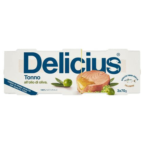 Delicius Tonno X3 Gr 210