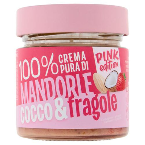 Eurocompany Crema 100% Pura Mandorle Cocco E Fragole Gr.175