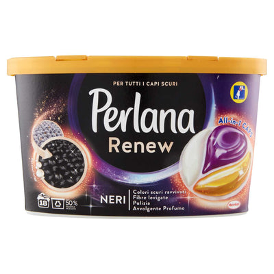 Perlana Black Caps X18