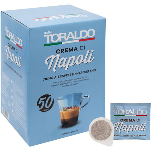 Toraldo Cialde Caffè miscela Crema di Napoli (50 Cialde)