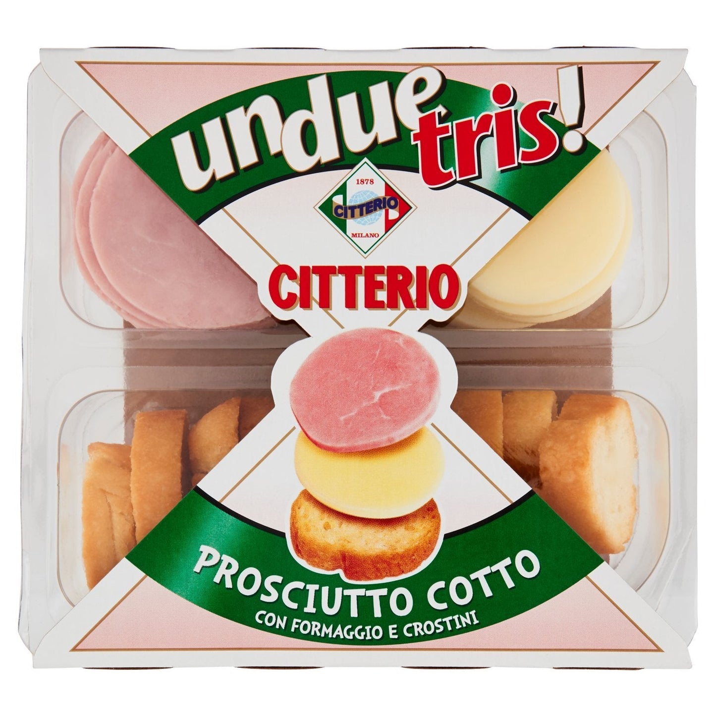 Citterio Unduetris Prosciuttocotto Gr 100