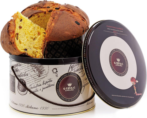 Cova Panettone Classico Latta Gr 1000
