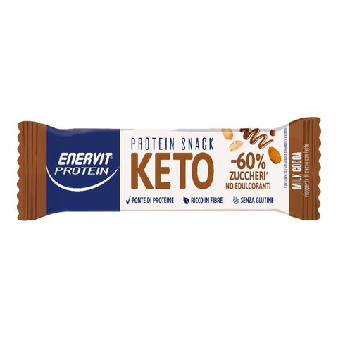 Enervit Protein Snack Keto Milk Cocoa Gr.35