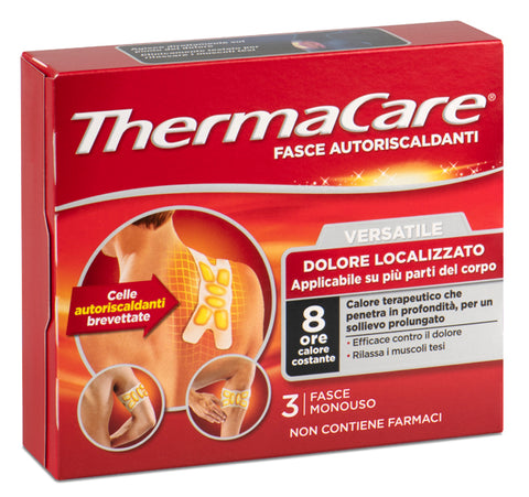 Thermacare back 3 bands