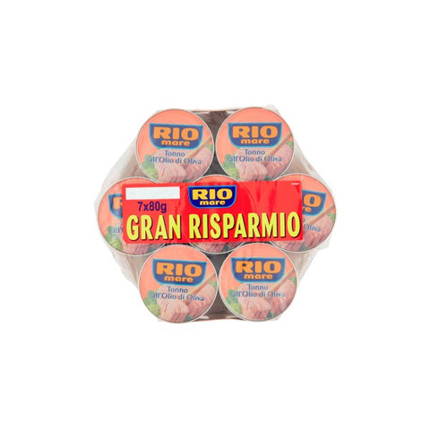 Rio Mare Tonno In Olio Di Oliva Gr 80X7