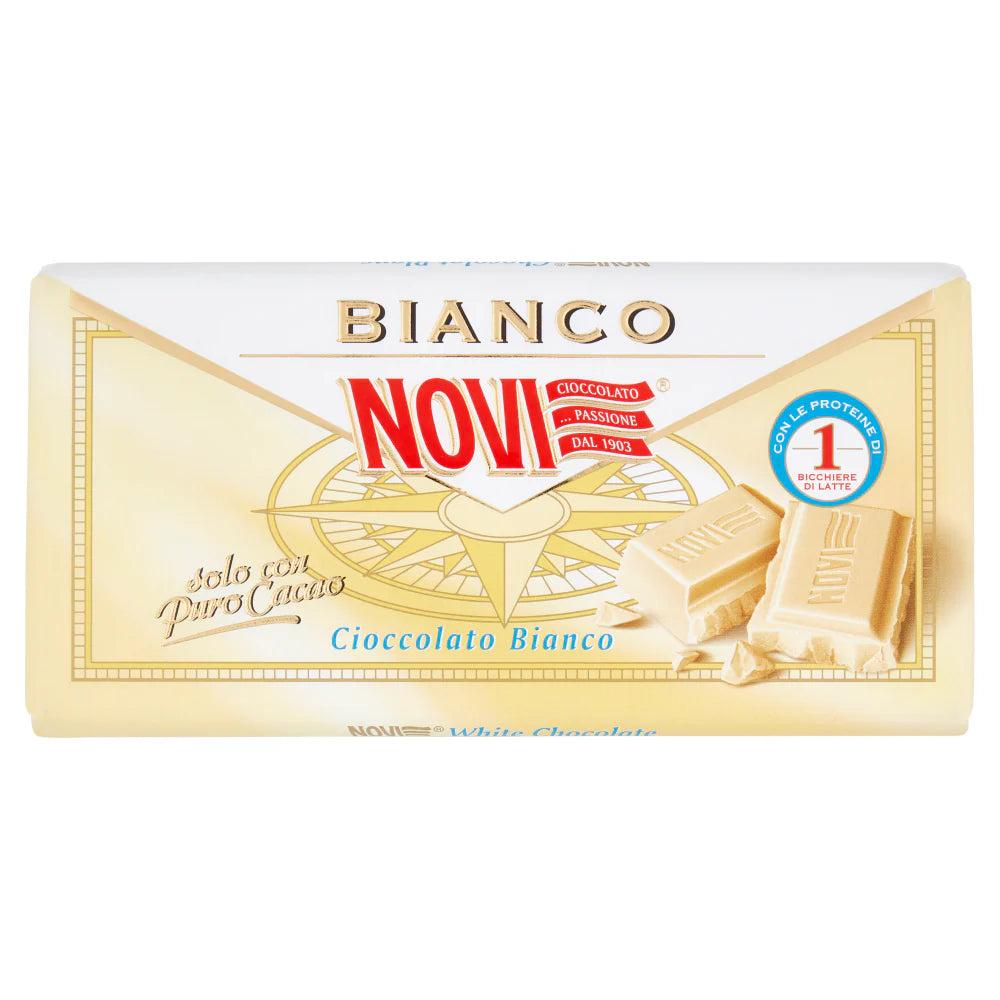 Novi Tavoletta Cioccolato Bianco Gr 100