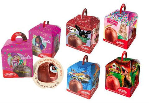 Dolfin Panettoncino Di Cioccolato Licenze Assortite Gr.40