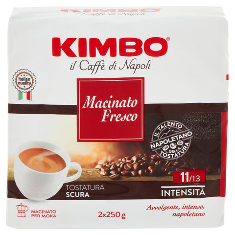 Kimbo Caffe'macinato Fresco Gr 250 Per 2