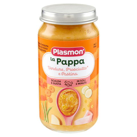 Alimento para bebés Plasmon Verd.Pro Grado 200