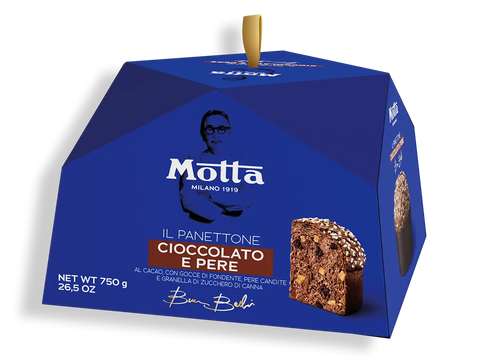 Motta Barbieri Panettone Cioccolato e Pera 750g