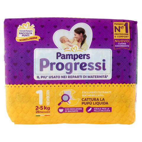 Pampers Progresso geboren 2/5 kg