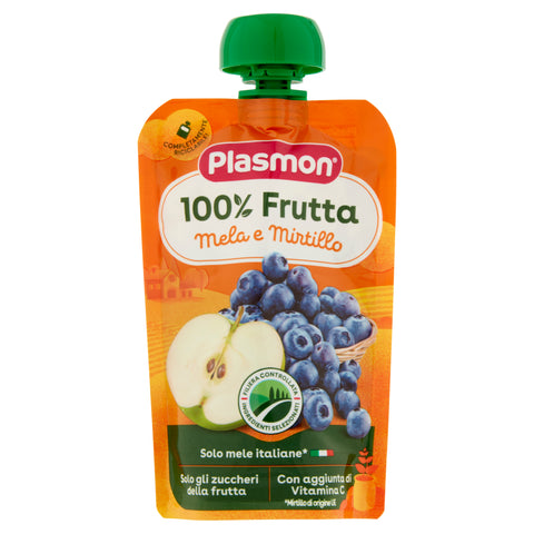Plasmon Blaubeer Apfelsaft GR 100
