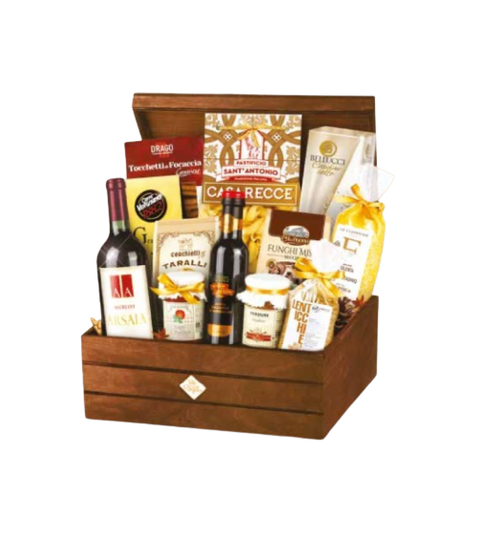 Re Regalo Cesto Forziere - 13pz