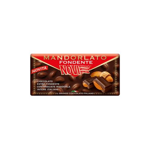 Novi Tavoletta Mandorlato Fondente Gr.100