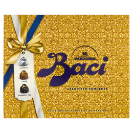 BACI PERUGINA Cioccolatini Assortiti ripieni al Gianduia Scatola Regalo Fondente Gr 250