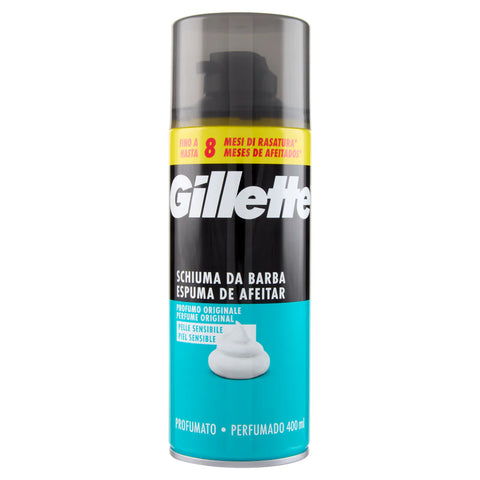 Gillette Schiuma Da Barba P.Sensibili Ml 400