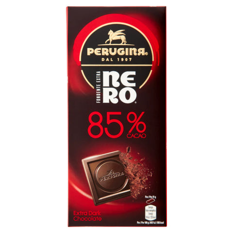 Perugina schwarzes dunkler Tablette 85% Kakao GR 85