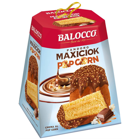 Balocco Pandoro Maxiciock Popcorn Gr 800