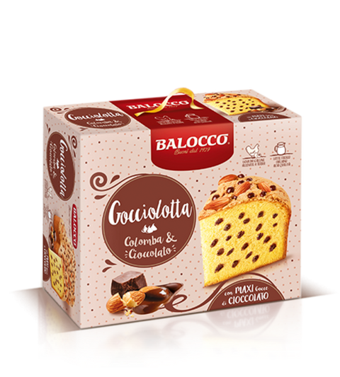 Balocco Colomba Gocciolotta Gr 750