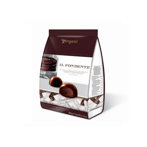 Natale Vergani Praline Cioccolato Fondente Gr180