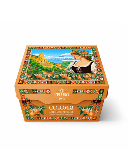 Colomba Mandarino E Crema In Sac A Poche Al Mandarino