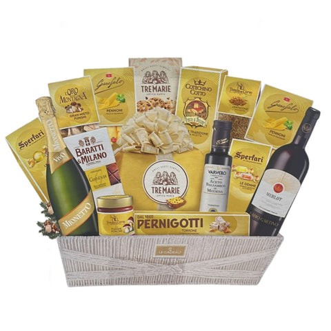 Le Cadeau Cesto Bianco Natale - 16pz