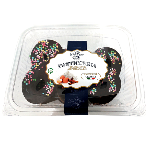 Don Carlo Mascherine Ricoperte Al Cacao Gr 150 X 10