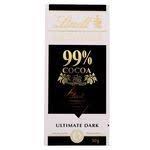 Lindt Tabletta Excellence dark 99% gr.50