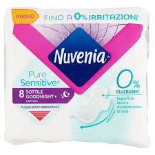 Nuvenia Pure Sensit. Maxi Night 8 Pz