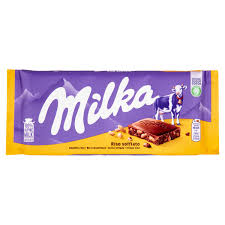 Milka tablet rice gr 100