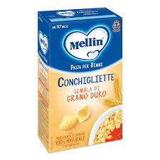 Mellin Pasta para niños conchas GR 280