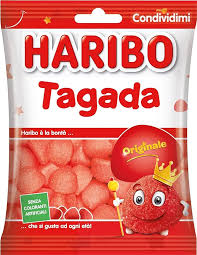 Haribo rubbery first tagada gr 200