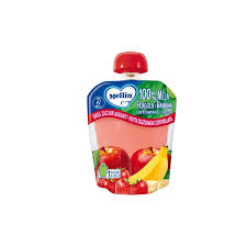 Mellin Pouch Mela/Strawberry/Banana GR 90
