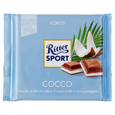 Ritter tablet coconut gr 100