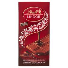 Lindor double chocolate tablet gross 100